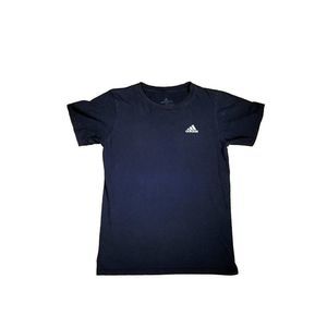 Adidas Men’s Small Navy Blue Cotton Short Sleeve T-Shirt